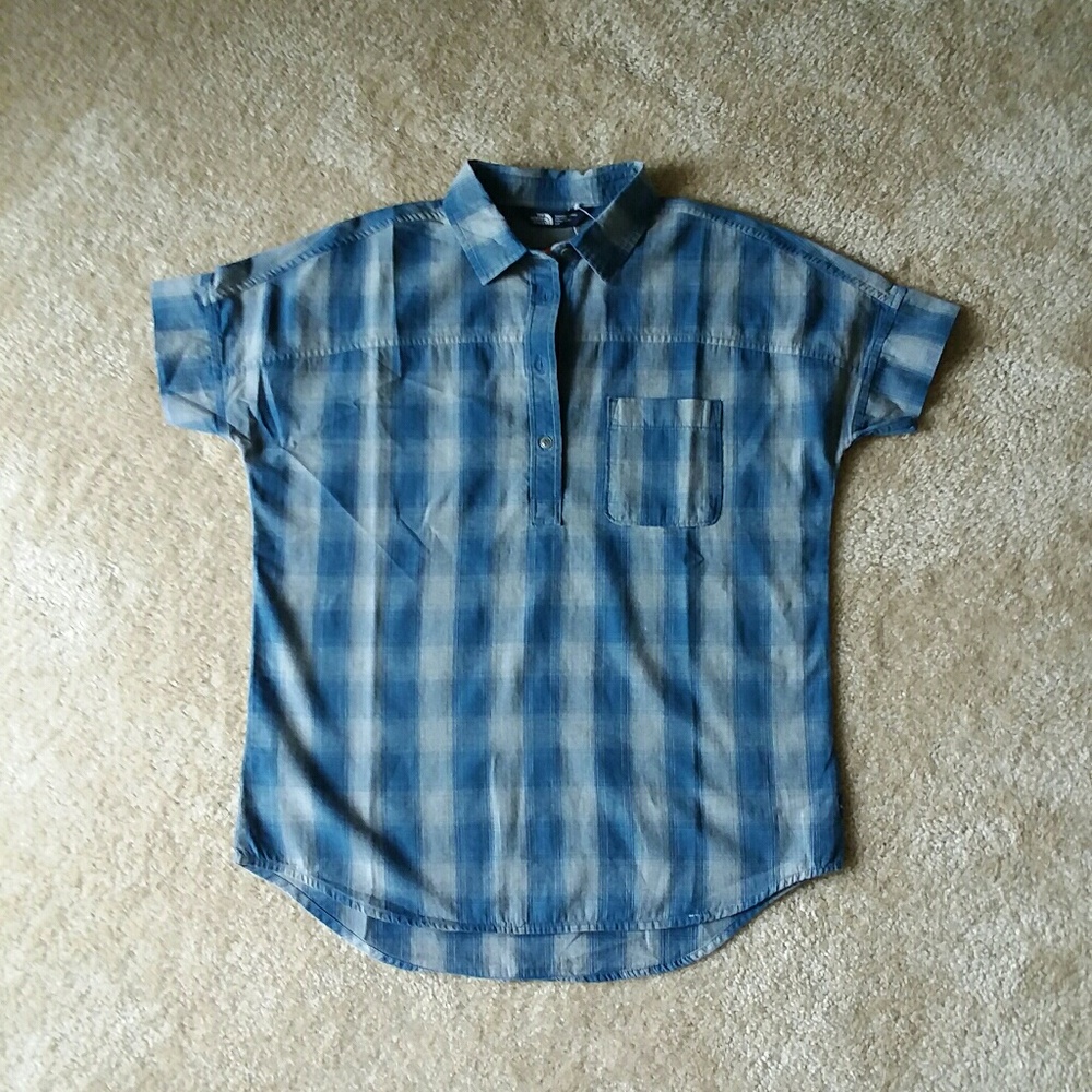 NWT The North Face Tanami Flannel Top - Picture 3 of 8